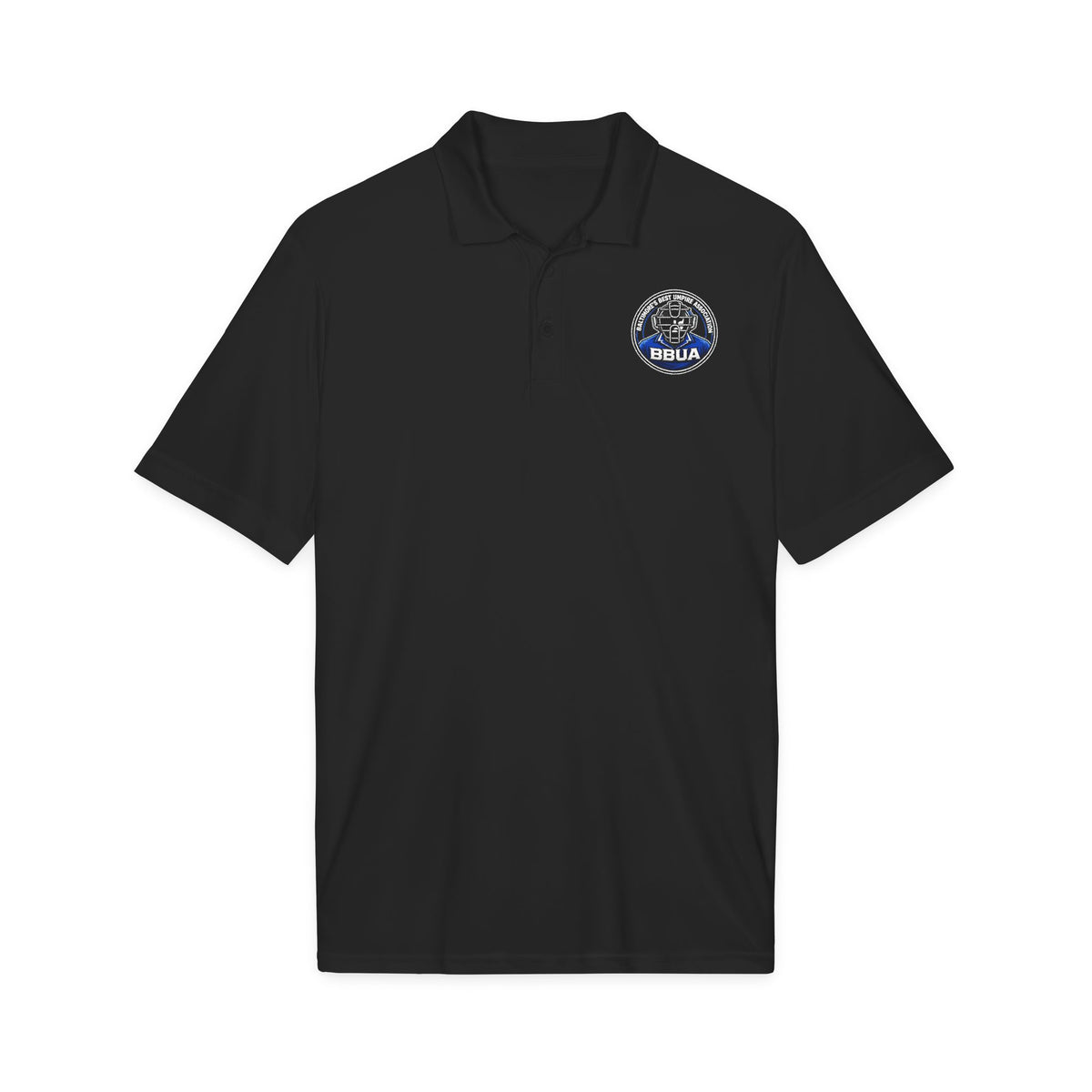 BBUA Logo Polo Shirt - Breathable Sport-Tek Performance Polo