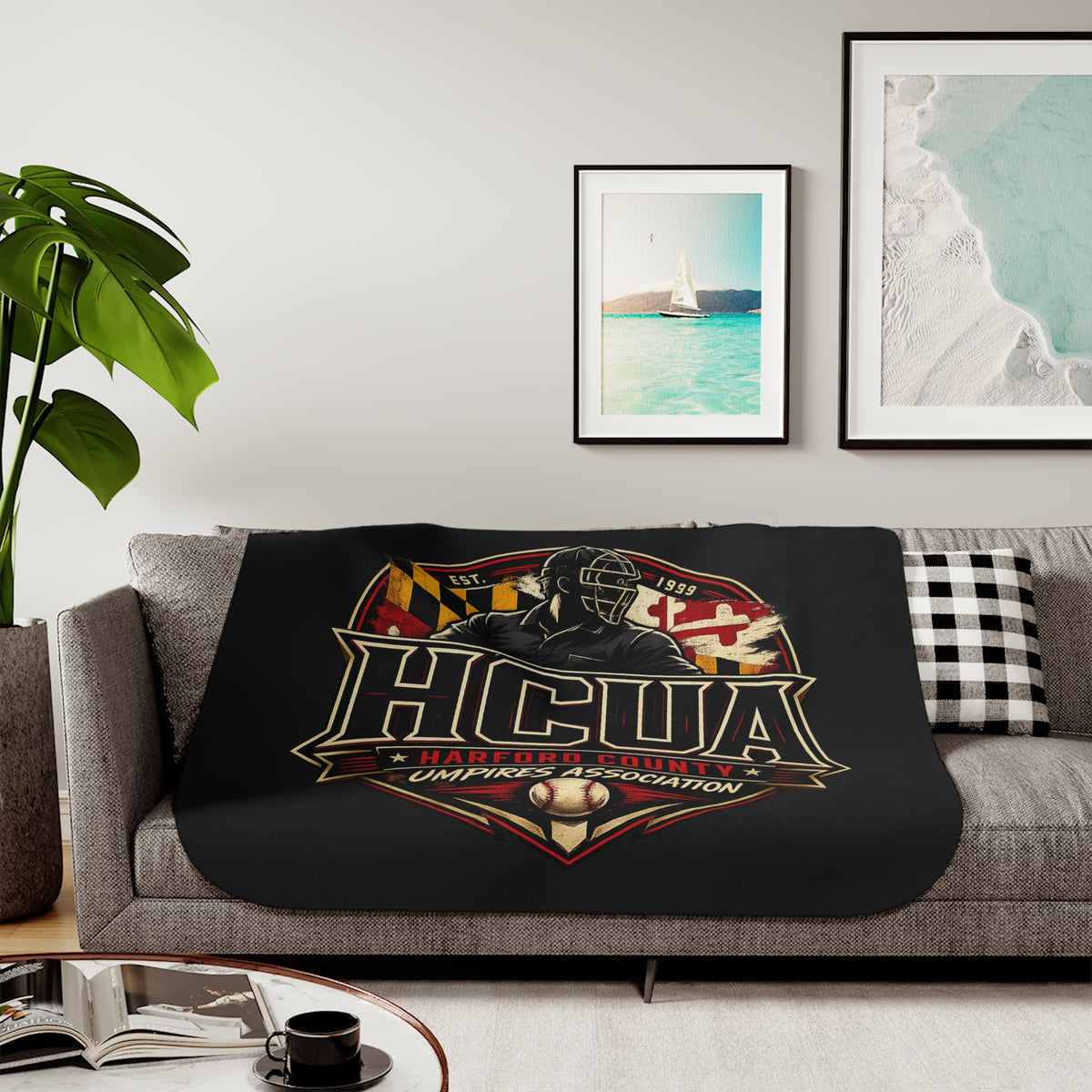 H.C.U.A Sherpa Blanket 50x60