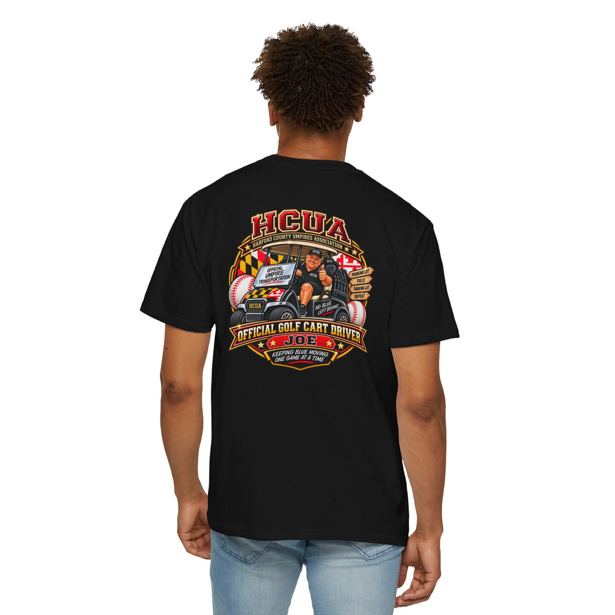 JOE HCUA Official Golf Cart Driver T-Shirt