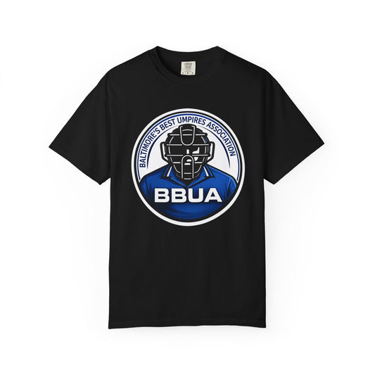 BBUA Baltimore Umpires Association T-Shirt — Baseball Umpire Logo Tee