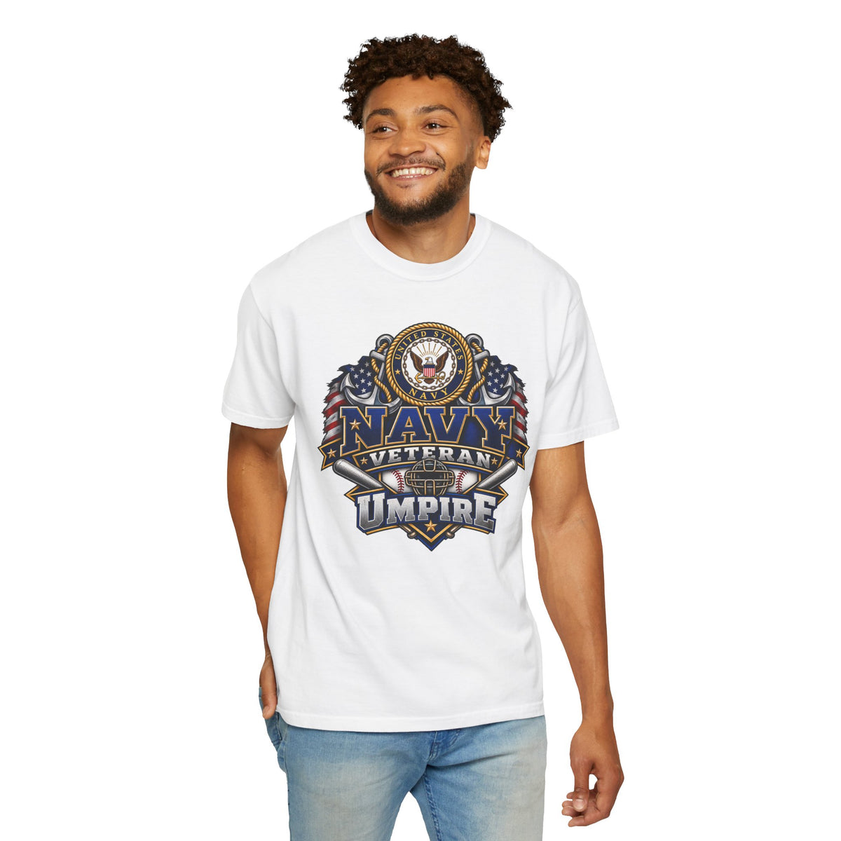 Navy Veteran Umpire T-Shirt