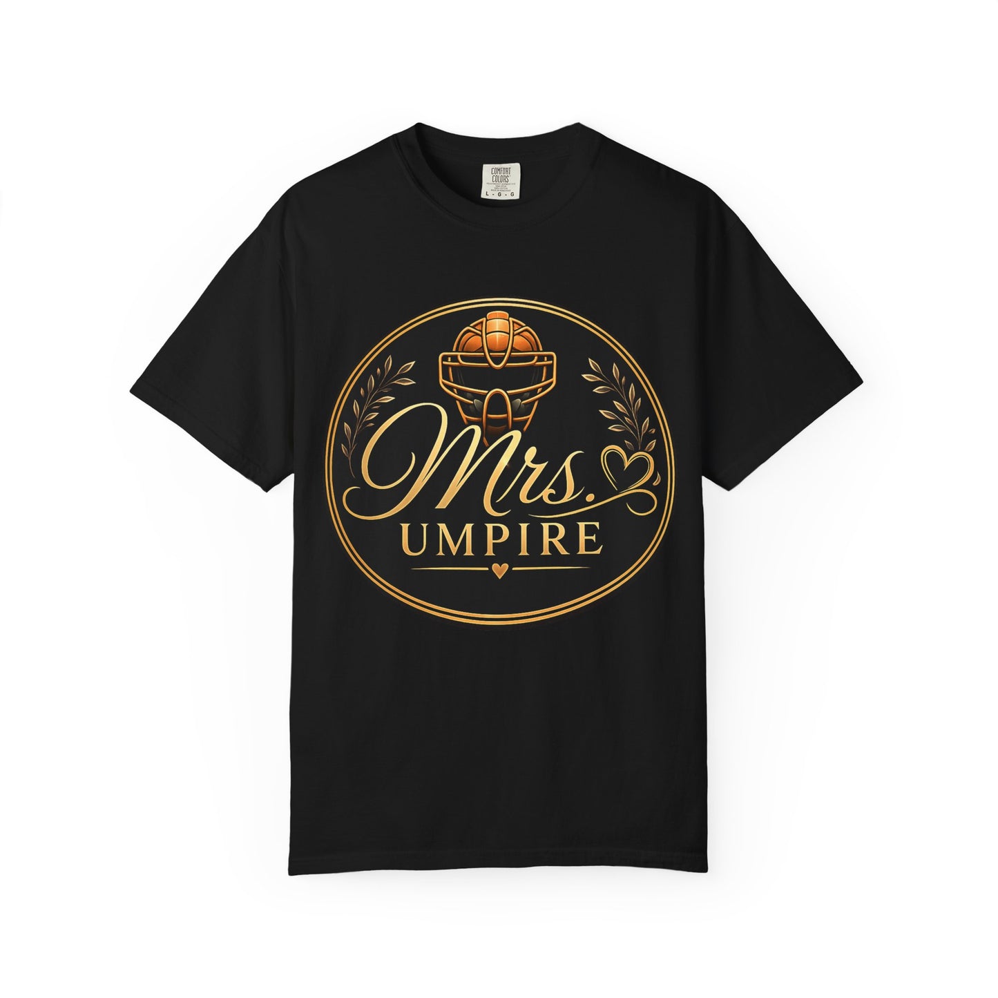 Mrs. Umpire Baseball T‑Shirt — Vintage Softball Umpire Gift