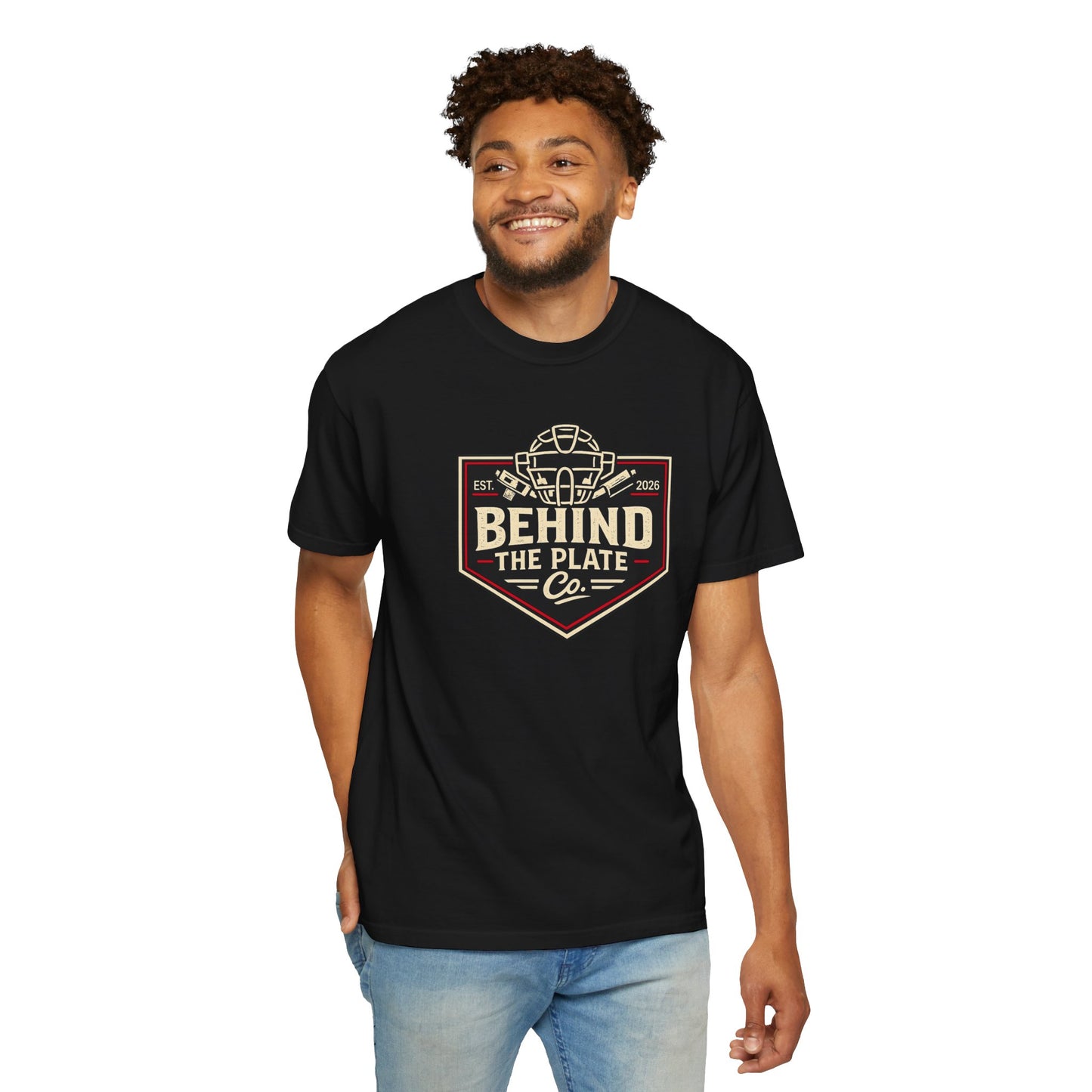 Behind The Plate Co. Signature Logo Tee