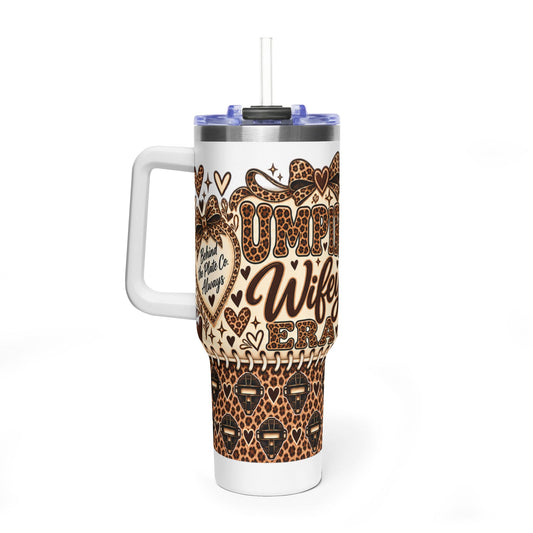 Umpire Wifey 40oz Vacuum Thermal Tumbler