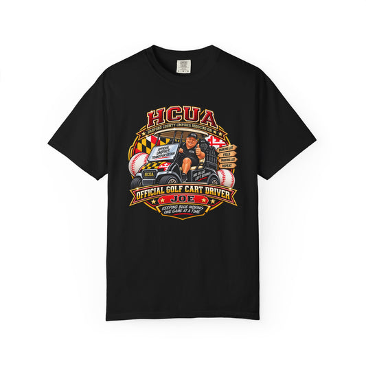 JOE HCUA Official Golf Cart Driver T-Shirt