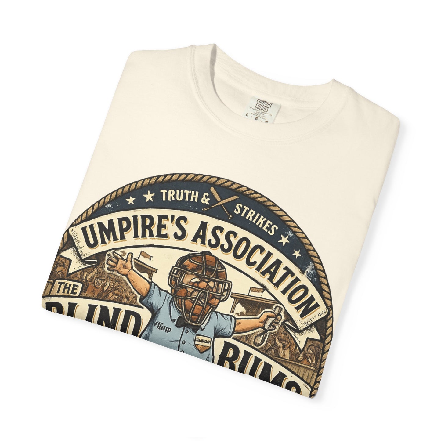 Umpire's Association "Blind Bums" Vintage Baseball T-Shirt