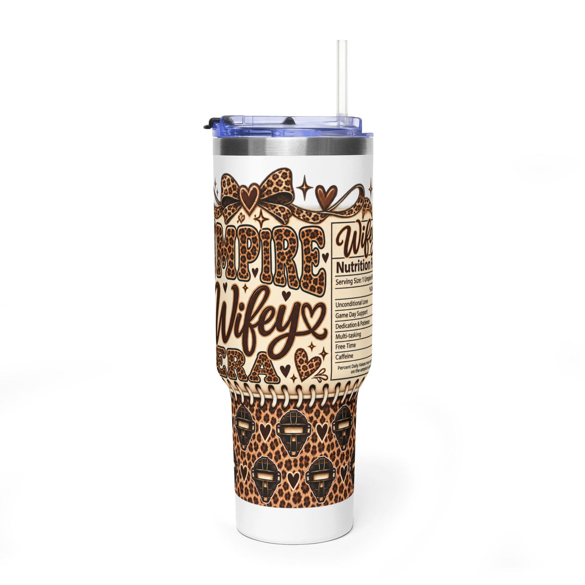 Umpire Wifey 40oz Vacuum Thermal Tumbler