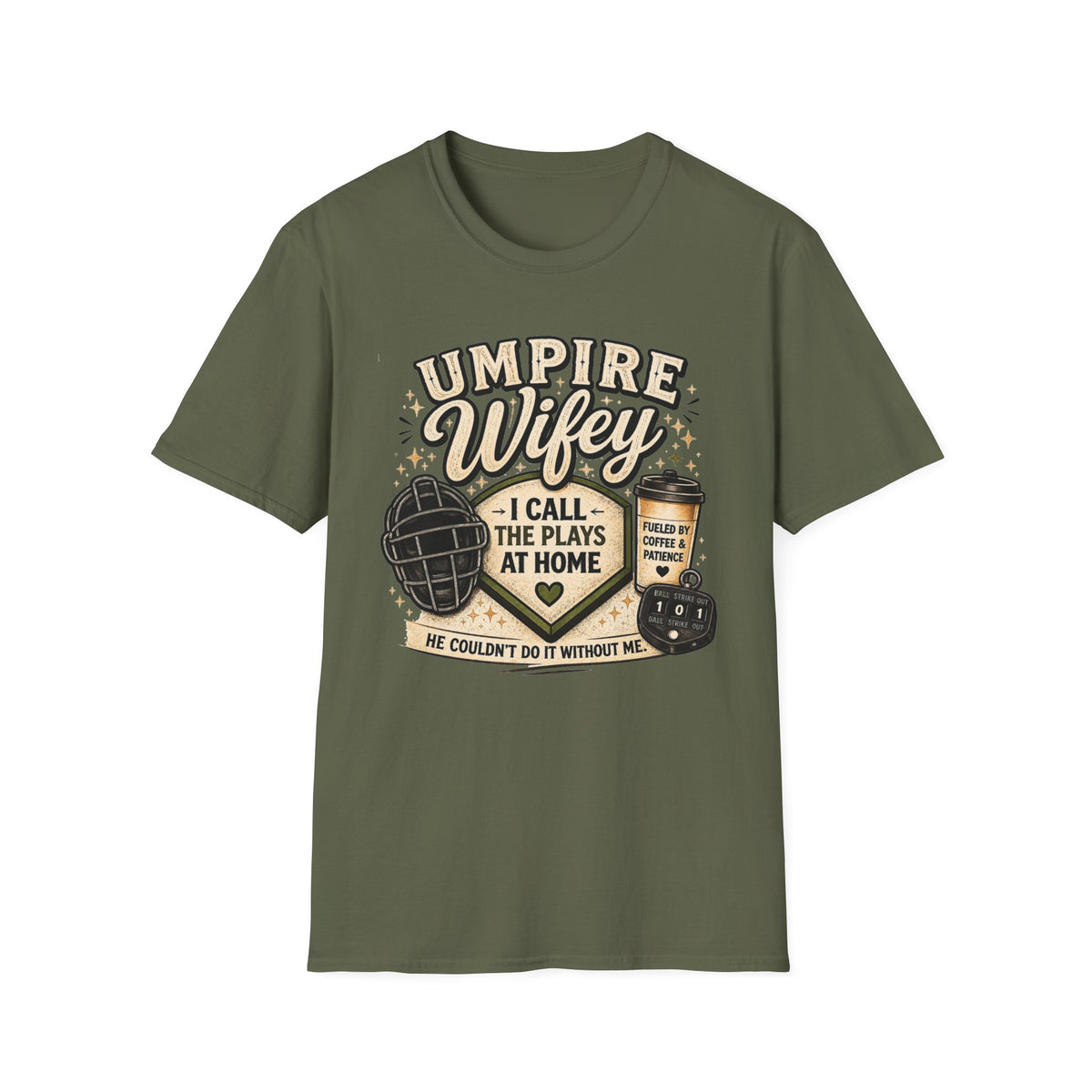 Umpire Wifey “I Call the Plays” Tee