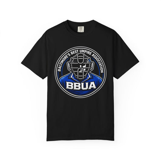 Baltimore Best Umpire Association T-Shirt — Baseball Umpire Logo Tee