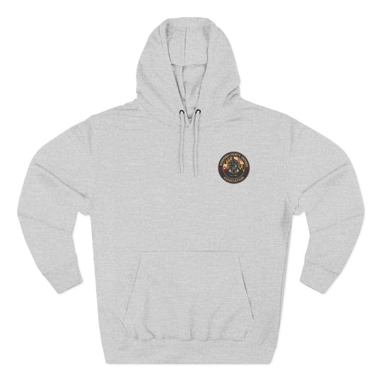 HCUA Premium Front & Back Logo Fleece Hoodie