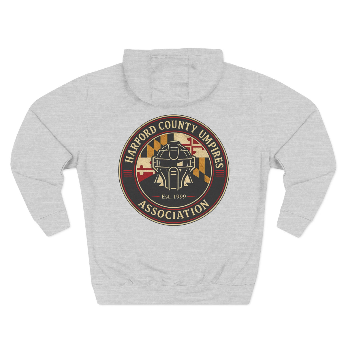 HCUA Premium Front & Back Logo Fleece Hoodie