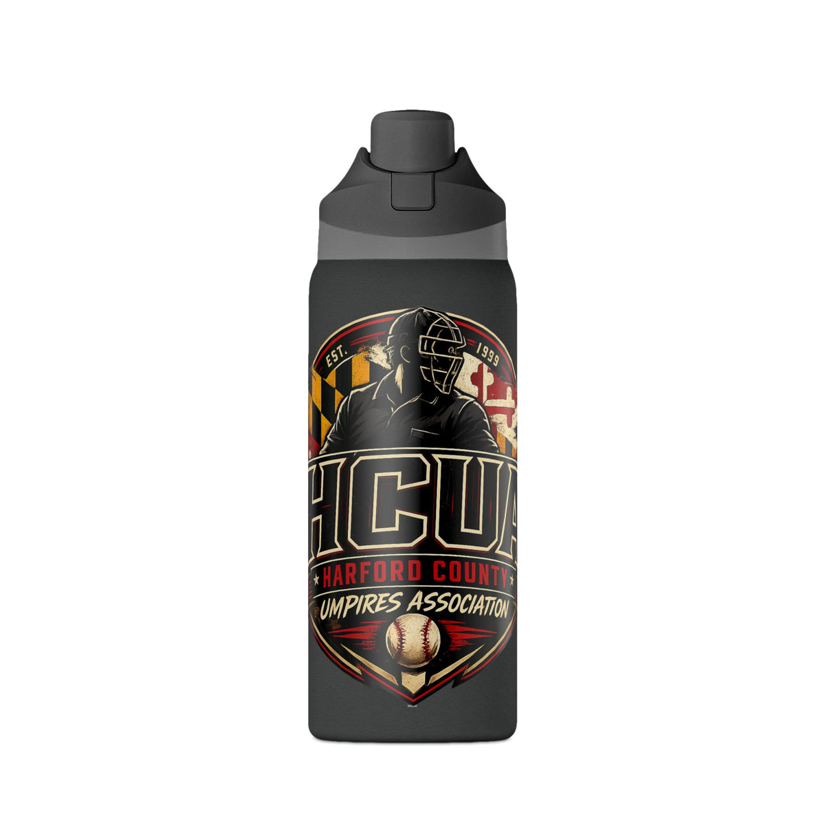 H.C.U.A. Oasis Insulated Water Bottle – 32 oz