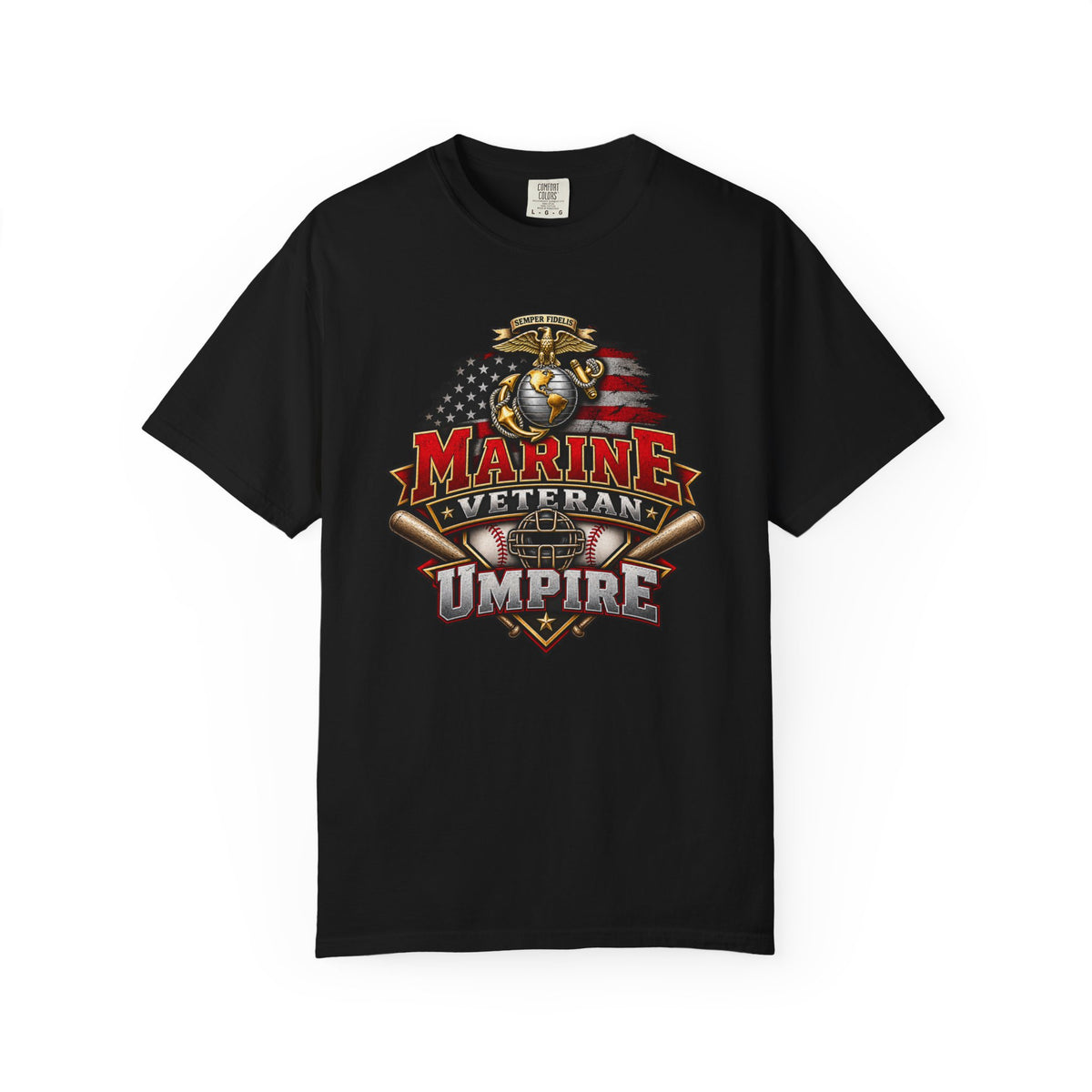 Marine Veteran Umpire T-Shirt