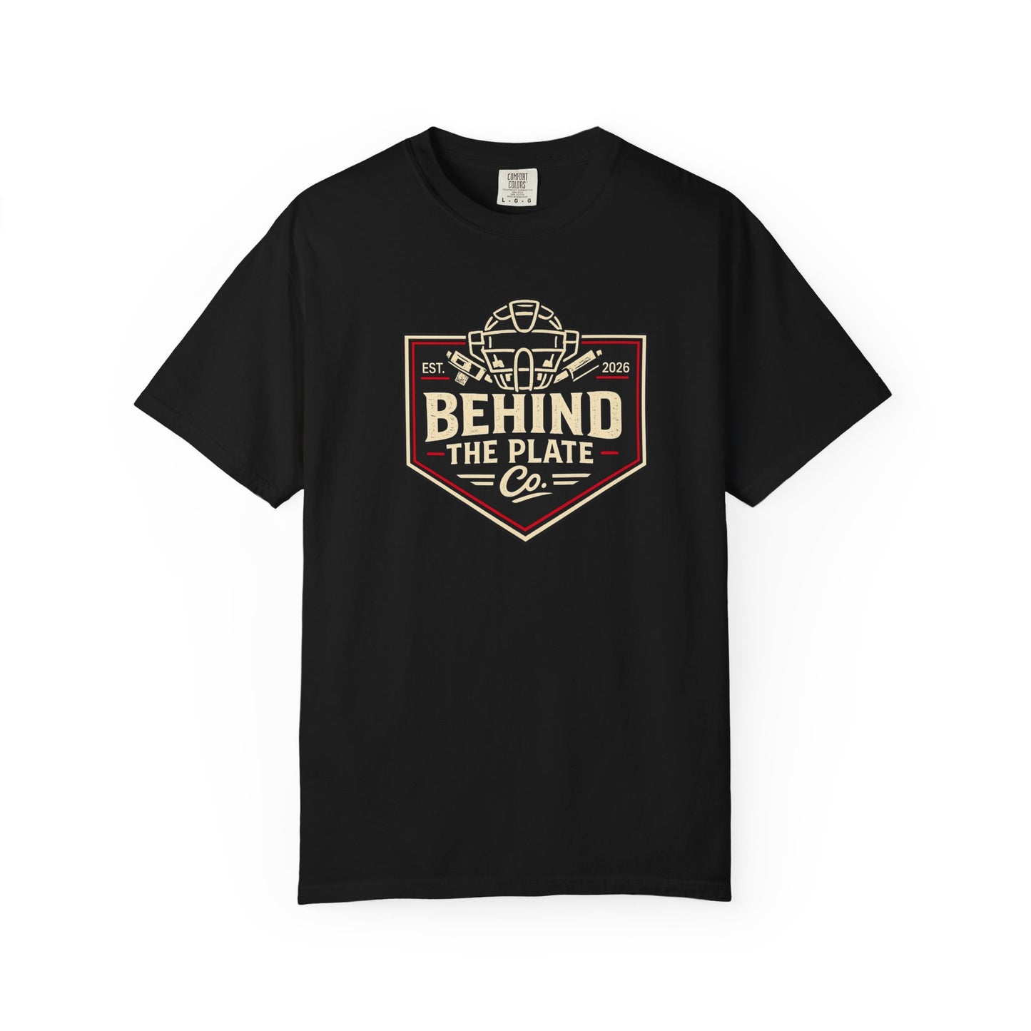 Behind The Plate Co. Signature Logo Tee
