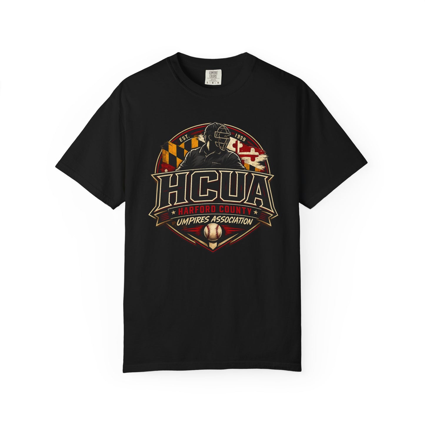 HCUA Maryland Umpires Association Baseball T-Shirt