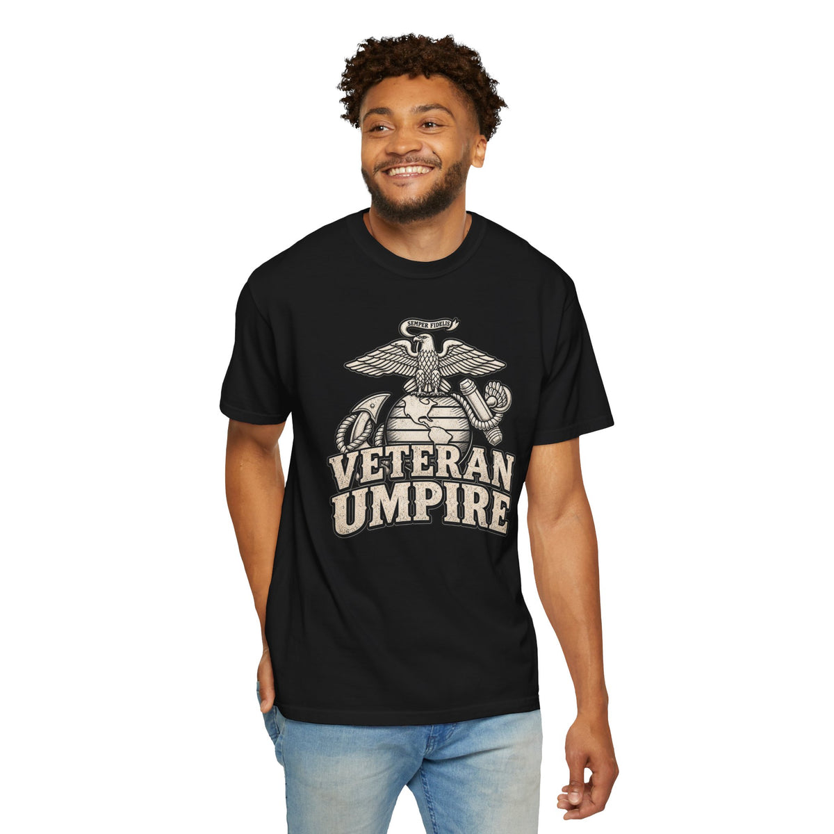 Marine Veteran Umpire T-shirt