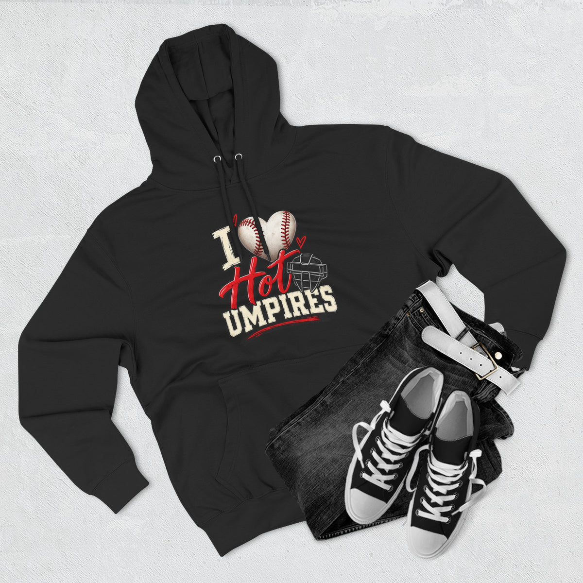 I Love Hot Umpires Hoodie