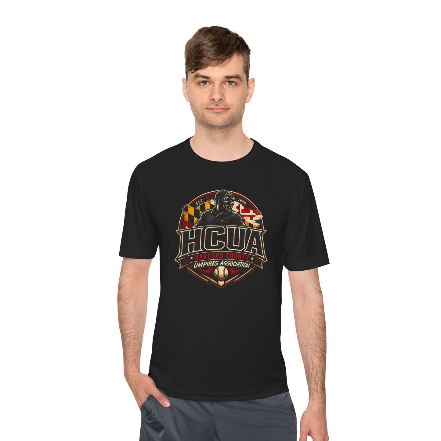 H.C.U.A. New Logo Sport-Tek® Moisture-Wicking Tee