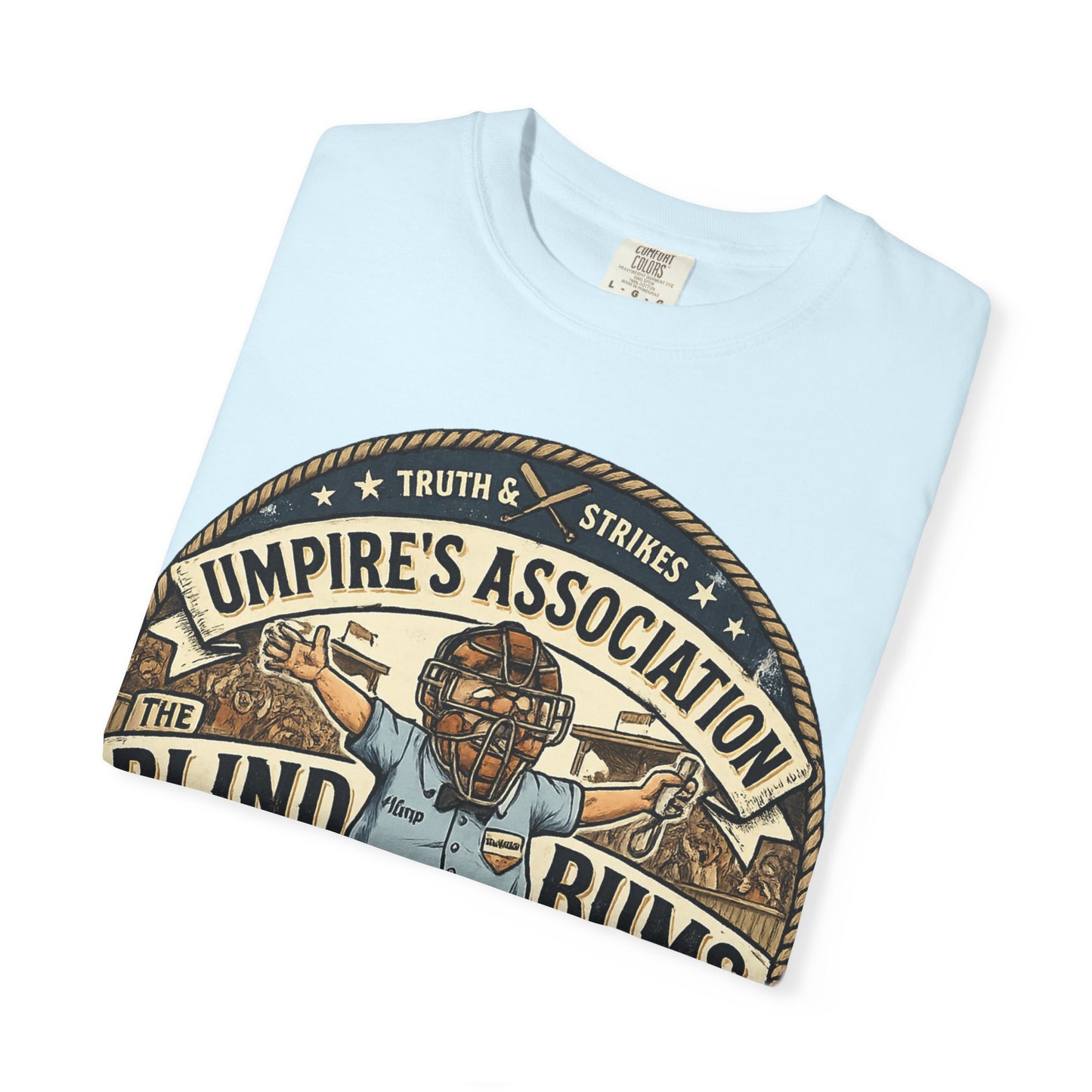 Umpire's Association "Blind Bums" Vintage Baseball T-Shirt