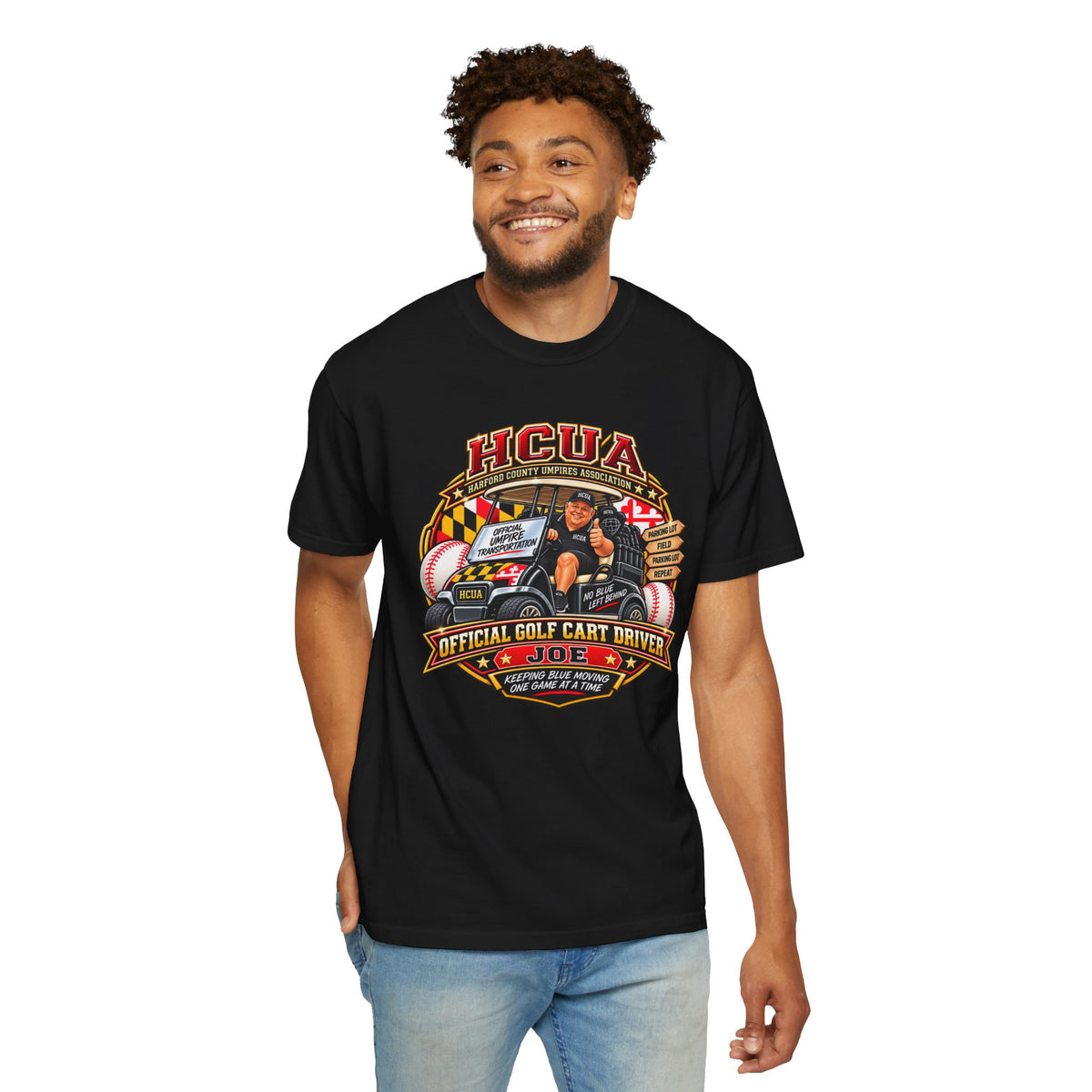 JOE HCUA Official Golf Cart Driver T-Shirt